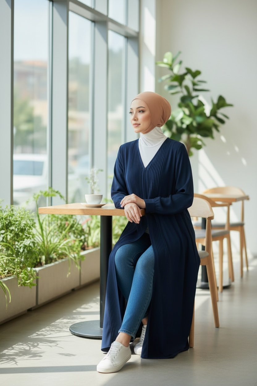 Premium single piece Inner Hijab Under-cap  Soft, Stretchy & Non-Slip