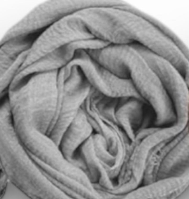 Plain cotton Hijab for Women – Lightweight Long Modest Scarf