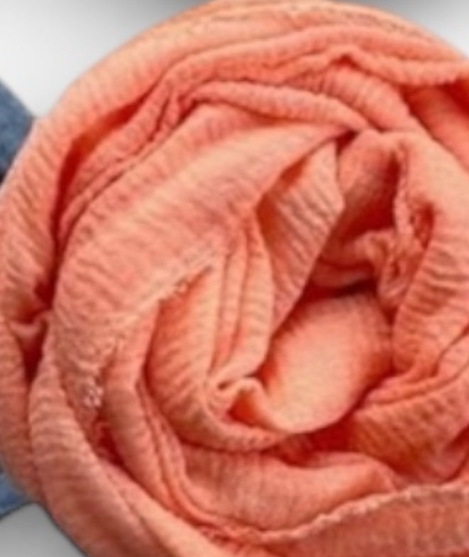 Plain cotton Hijab for Women – Lightweight Long Modest Scarf