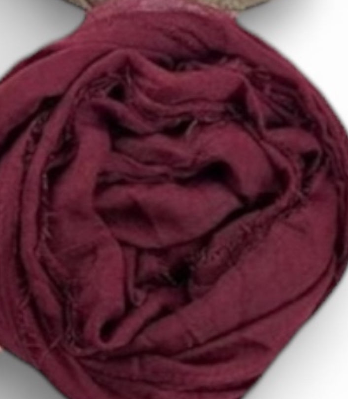 Plain cotton Hijab for Women – Lightweight Long Modest Scarf